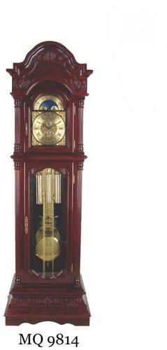 MQ Wooden Grandfather Clock For Home, Office, Decoration