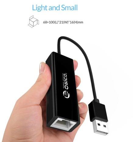 ORICO Ethernet Network Adapter, Color : BLACK