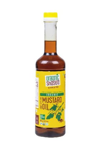 Organic Shastra Mustard Oil, For Cooking, Certification : FSSAI Certified