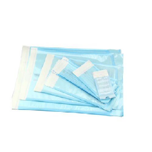 Minaxi Plain PP Self Seal Sterilization Pouch, Shape : Rectangle