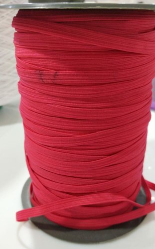 Braided Elastic, Color : Red