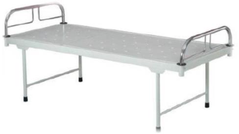 Metal Plain Hospital Bed, Feature : High Strength