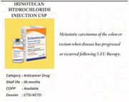 Irinotecan Hydrochloride Injection, For Clinical, Hospital, Grade : Medicine Grade