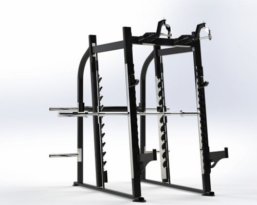 MILD STEEL Polished SMITH MACHINE WITH SQUAT, Feature : Accuracy Durable, Corrosion Resistance, Dimensional