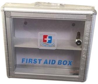 Sds Plastic First Aid Box, Color : Silver