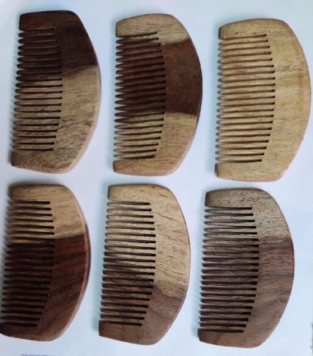 Handmade Shesham Wood Beard Comb For Home