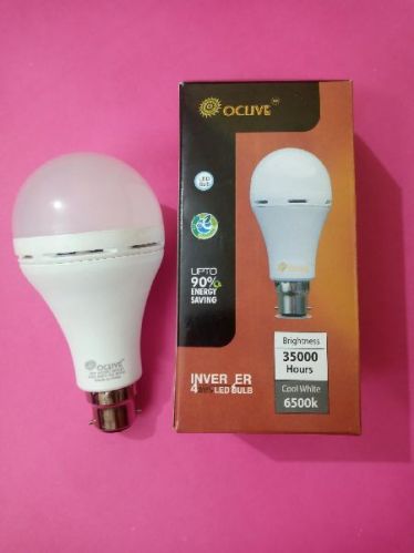 9 Watt AC DC Inverter Bulb, For Home, Office, Industry, Certification : ISO 9001-2015