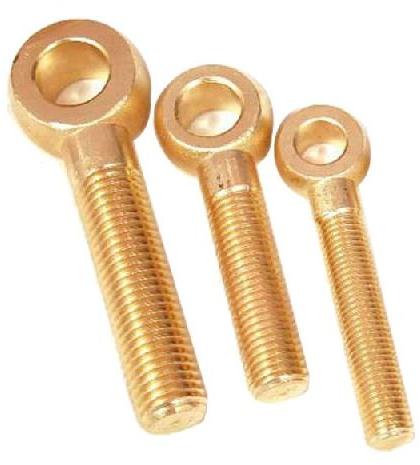 Polished Brass Eye Bolts, For Fittings, Grade : ASTM, DIN