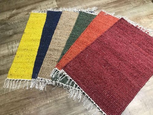 Shroff Workroom Jute Handloom Carpet, Style : Handmade