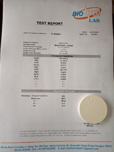 Wollastonite Powder, For Chemical Industry, Construction Industry, Paint, Rubber, Rubber Industry