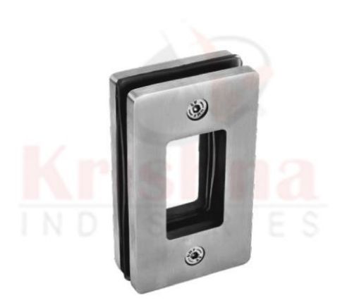 Polished Frameless Glass Bracket, Length : 40mm
