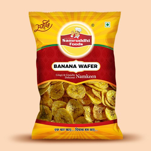 Banana Waffers, Form : Solid