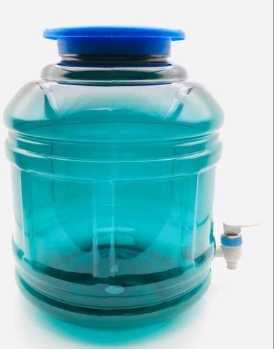 Round Plastic Water Dispenser Jar, Capacity : 10 Ltr