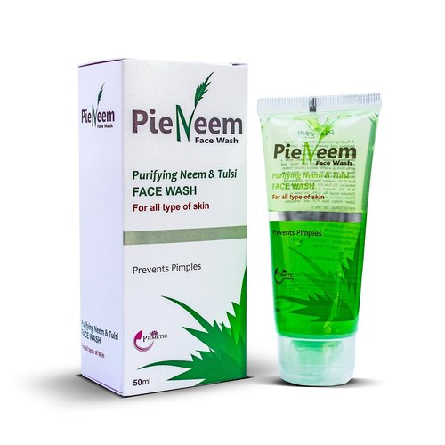 Neem And Tulsi Face Wash, Packaging Size : 50 Ml