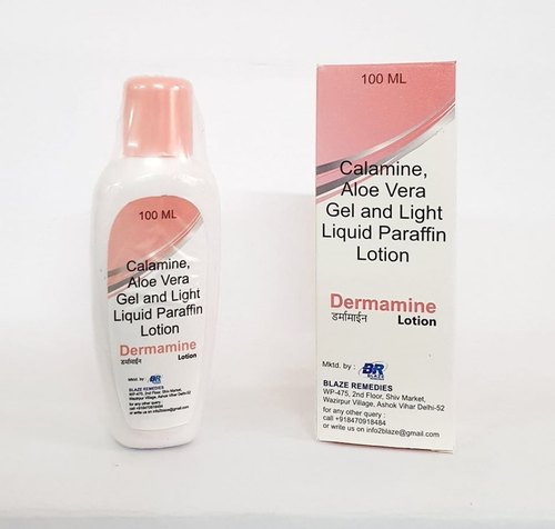 Calamine Aloevera Lotion, Packaging Size : 100 ML