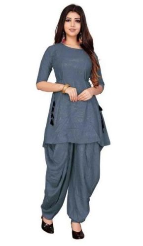 Short Kurti With Dhoti, Size : M, L, XL, XXL