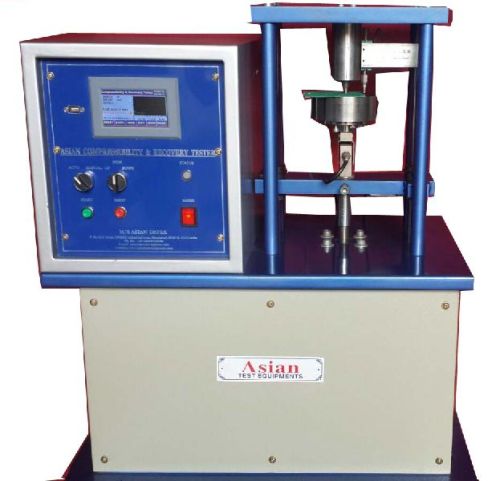 Automatic Polished Rubber Compressibility and Recovery Tester, For Arrest Leak, Packaging Type : Wooden Packing