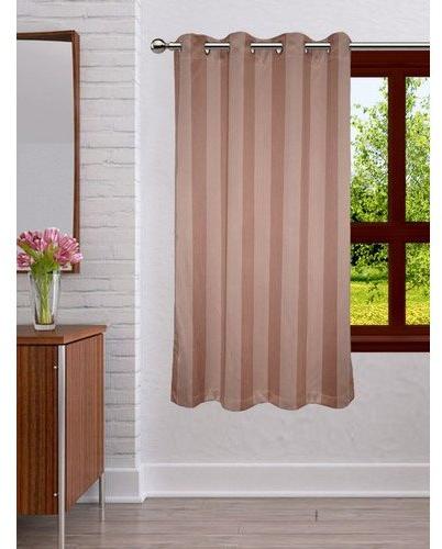 Lushomes Polyester Window Curtain, Pattern : Plain