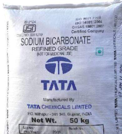 Sodium Bicarbonate, Packaging Size : 50 KG