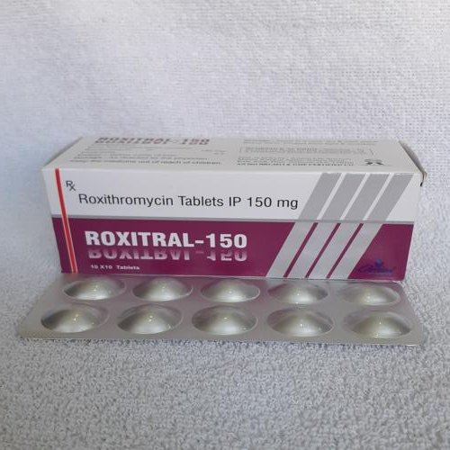 Roxithromycin Tablets, Packaging Size : Alu-Alu