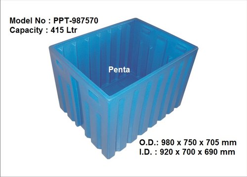 Penta Plastic Bulk Storage Bin, Capacity : 415 Ltr