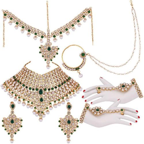 Polished Plain Designer Bridal Jewellery Set, Occasion : Party Wear, Wedding Wear