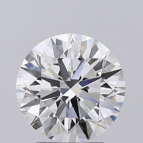 2.74 G VS2 Round Brilliant CVD Certified Lab Diamond