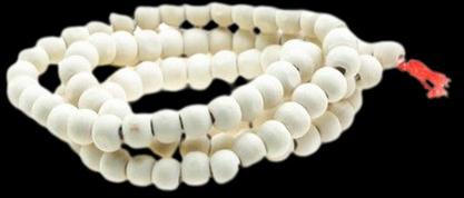 Polished Wood Prayer Beads Mala, For Japa, Religious, Length : 20-40 Inches