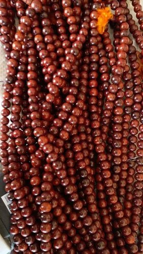 Beads Rakta Chandan Mala, Color : Red