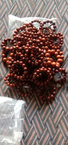 Sandalwood Bracelet, Color : Brown