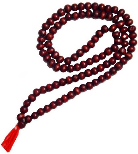 Sandalwood Prayer Mala, Packaging Type : Boxes