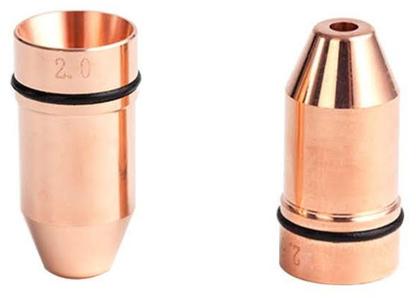 Copper Double Layer Laser Nozzle, Packaging Type : Box