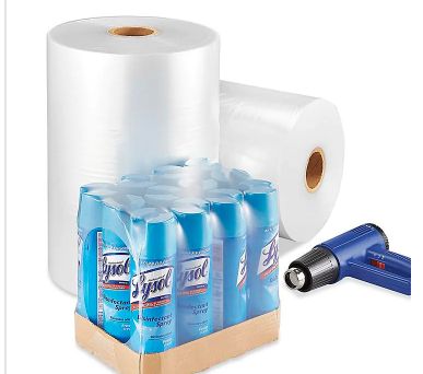 PVC Shrink Wrap Roll, Color : White