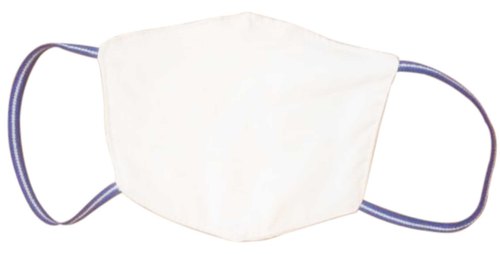BRAVO Sublimation Masks, Color : White