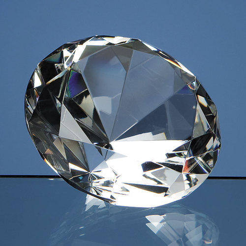 Glass Crystal Paper Weight, Size : Standard