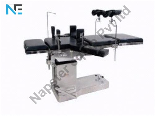 Napster Steel Polished Manual Hydraulic Surgical Table, For Operating Room Use, Certificate : ISI, CE