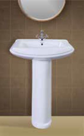 Sagar Pedestal Wash Basin, For Home, Hotel, Restaurant, Style : Modern