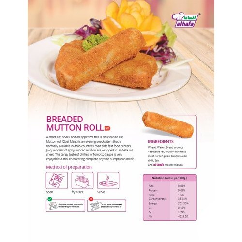 Breaded Mutton Roll