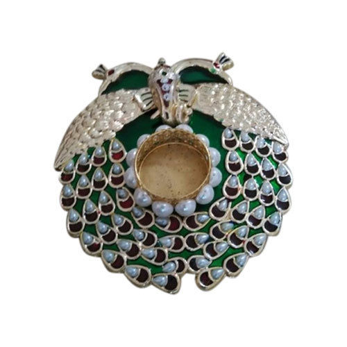 Peacock Design Decorative Diya, For Home Decoration, Packaging Type : Packet