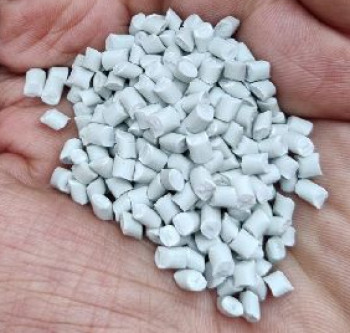 HDPE Blow Milk White Container Granules, Grade : Extrusion Grade