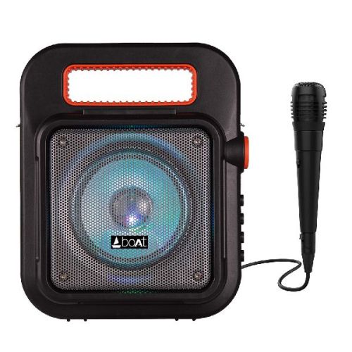 BoAt PartyPal 20 15 Watt Wireless Bluetooth Party Speaker (Black)