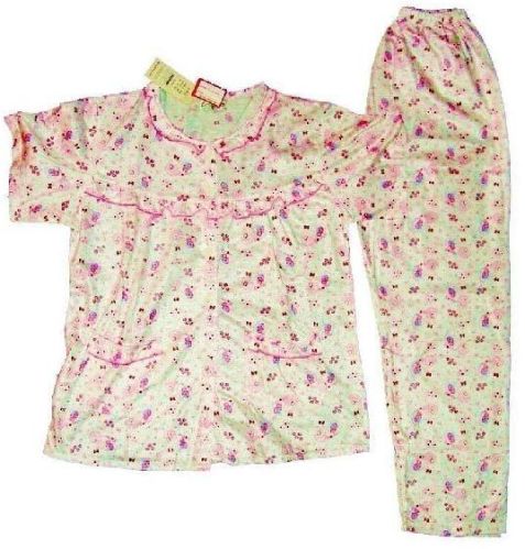 Printed Cotton Ladies Night Suits, Color : Multicolor