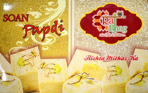 Raj Bhog Soan Papdi, Shelf Life : 2 Months