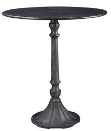 Round Polished Iron Table, For Hotel, Home, Pattern : Plain