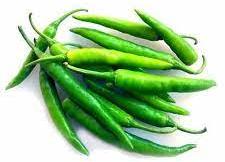 Organic Fresh Green Chilli, For Good Nutritions, Good Health, Packaging Type : Plastic Packet