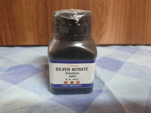 Silver Nitrate, Packaging Size : 100gram