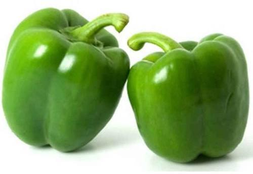 Fresh Green Capsicum, For Cooking, Packaging Type : Jute Bag