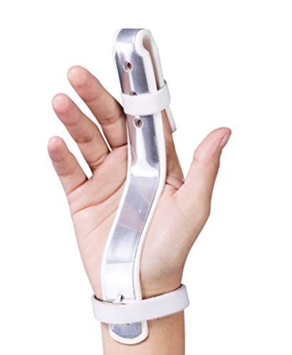 Aluminium Finger Splint, For First Aid, Immobilization, Feature : Easy Fitted, Light Weight, Non Breakable