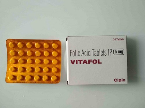 Folic Acid Tablets for Clinic, Hospital