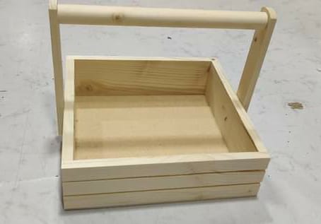 Rectangular Polished Wooden Box, For Crate, Style : Modern